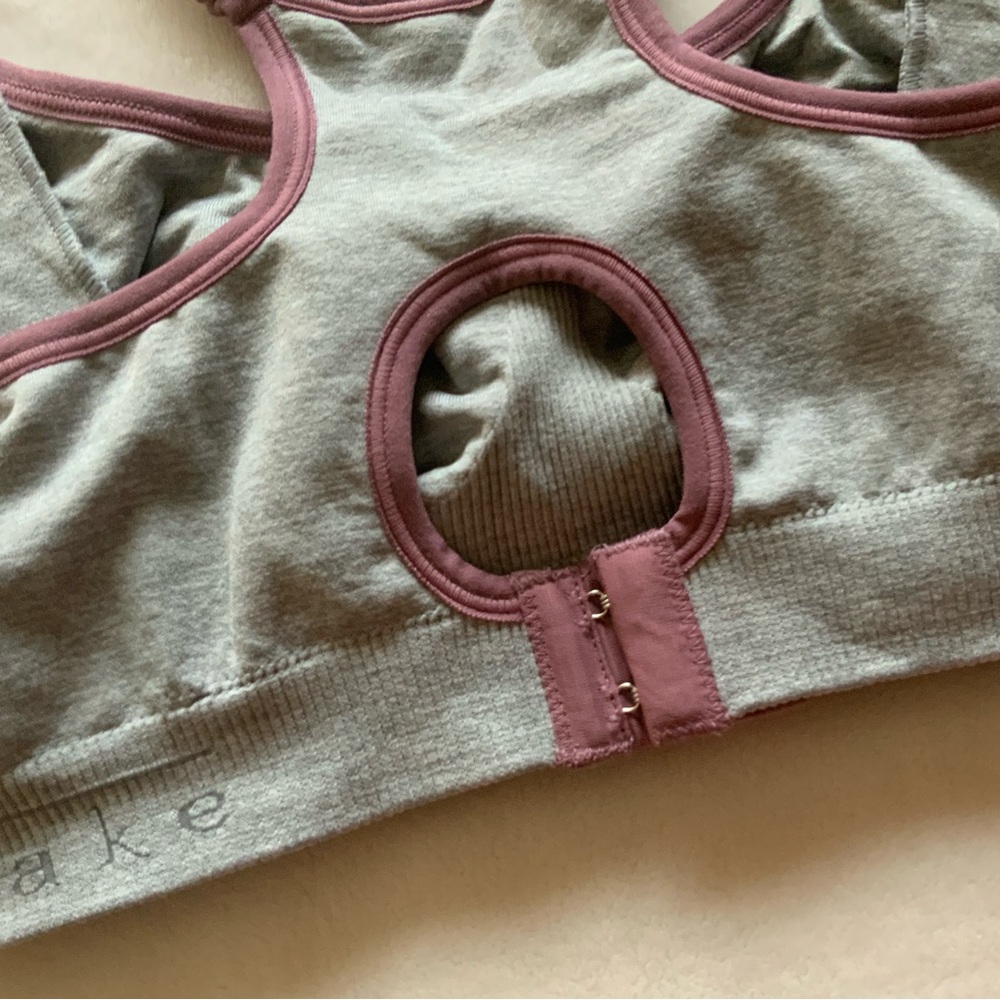 Cake Maternity Cotton Candy Seamless Sleep & Yoga Wire-free Nursing Bra - Picture 9 of 13